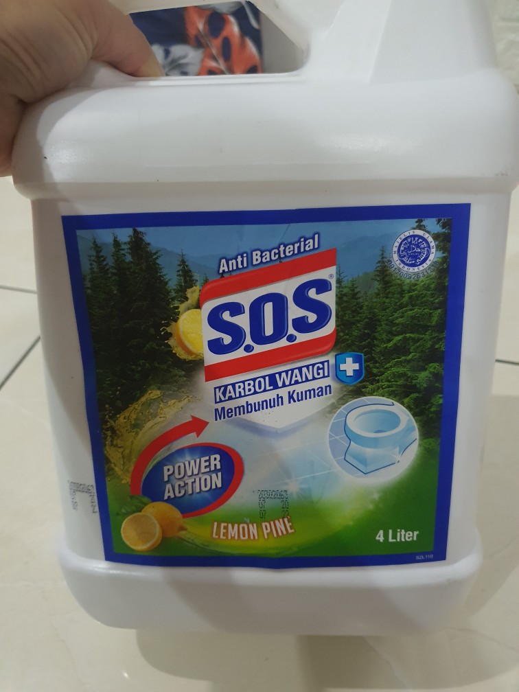 Sos Karbol Jerrycan 4l-lemon 99%