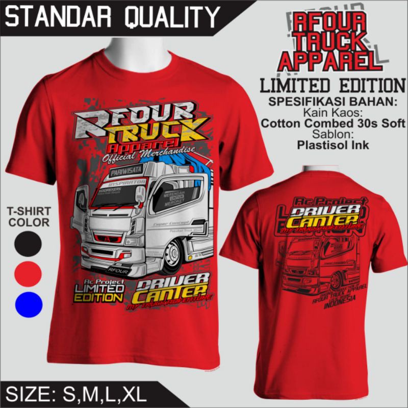 Kaos distro truk desain center mania / kaos distro truk apparel