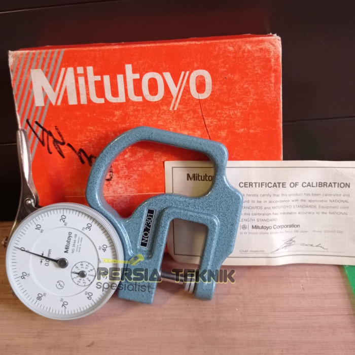 

MITUTOYO ALAT UKUR KETEBALAN DIAL THICKNESS GAGE NO. 7321