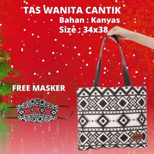 Teto Bag Totbeg Totobag Tootbag Kuliah Totte Bag Kanvas Resleting Wanita Tootbag Tas SULTAN Murah Te