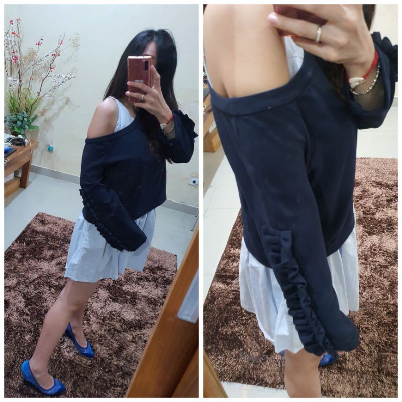 preloved zara set dress