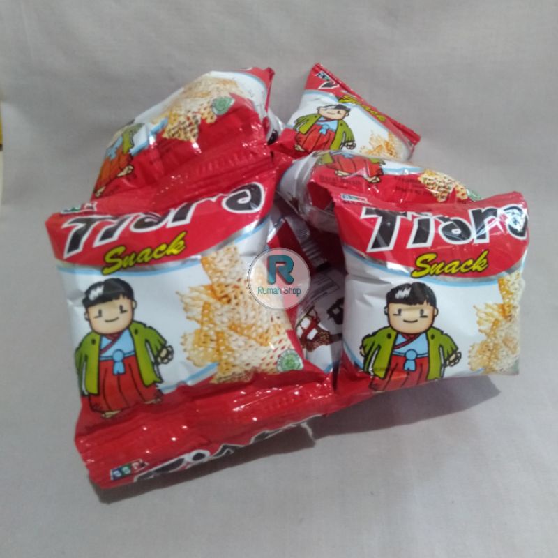 SNACK TIARA KRIPIK 500AN 1 RENTENG ISI 10