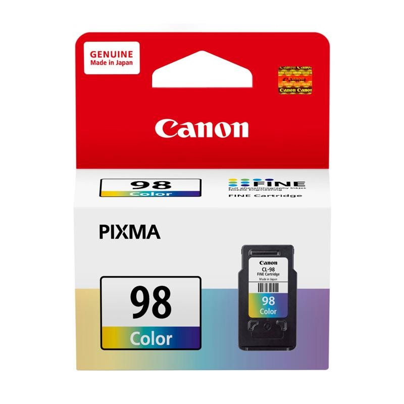 CARTRIDGE CANON CL-98 COLOR / TINTA CATRIDGE CANON CL98 COLOUR ORIGINAL RESMI