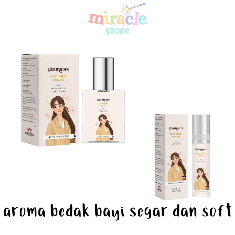 PARFUM GEAMOORE 30ML BOTOL SPRAY INSPIRED FARFUM GEAMOORE 30ML SPRAY PARFUM BACCARAT BACKARAT BAKARAT BACCARATZ VANILLA SWITZBABY FARFUM WANITA ANAK PEREMPUAN PARFUM THAILAND PARFUME MINYAK WANGI COLOGNE PARFUM TAHAN LAMA PARFUME MURAH LUCU