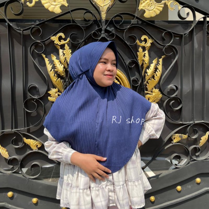 Hijab Bergo Maryam Pet Plisket Shawl Lidi Hyget Jumbo, Hijab Istan, Hijab Syar'i