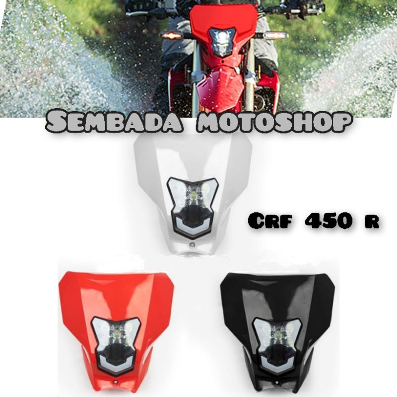 Headlamp CRF 450 R Reflektor CRF 450 Full Led Lampu Depan CRF 450 Freeday Headlight Led CRF 450