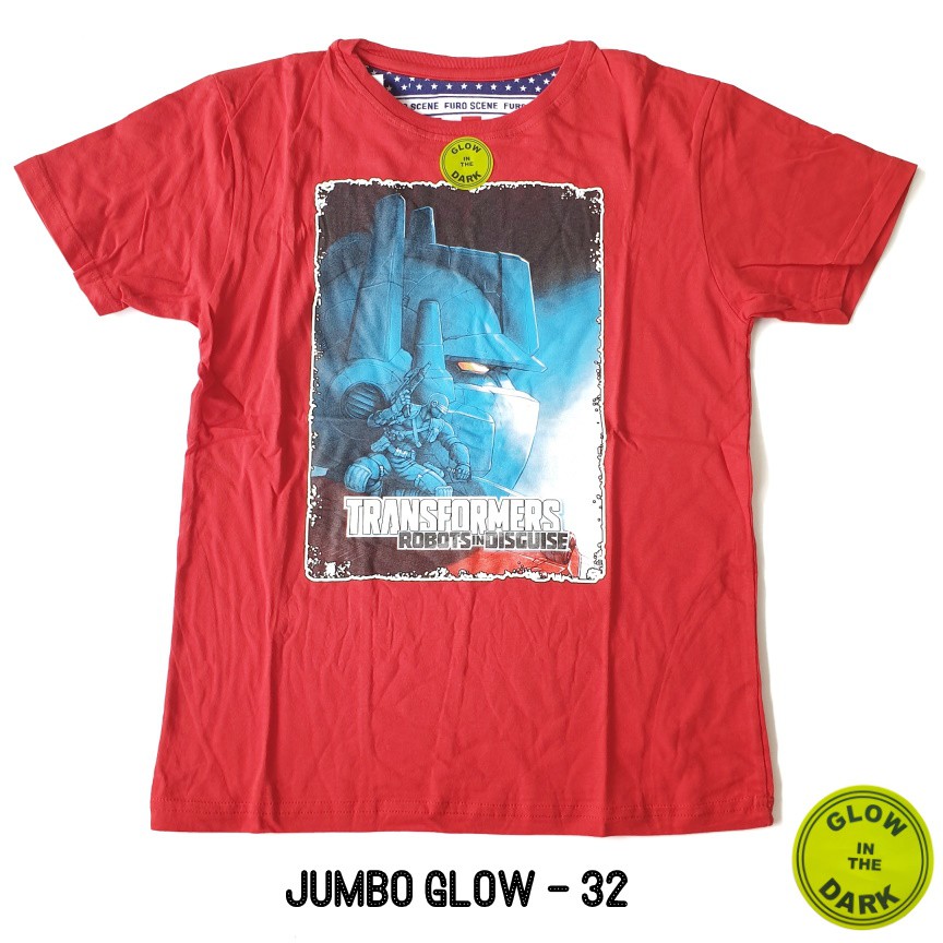 Furo Jumbo Glow In The Dark Kaos Anak Laki Superhero