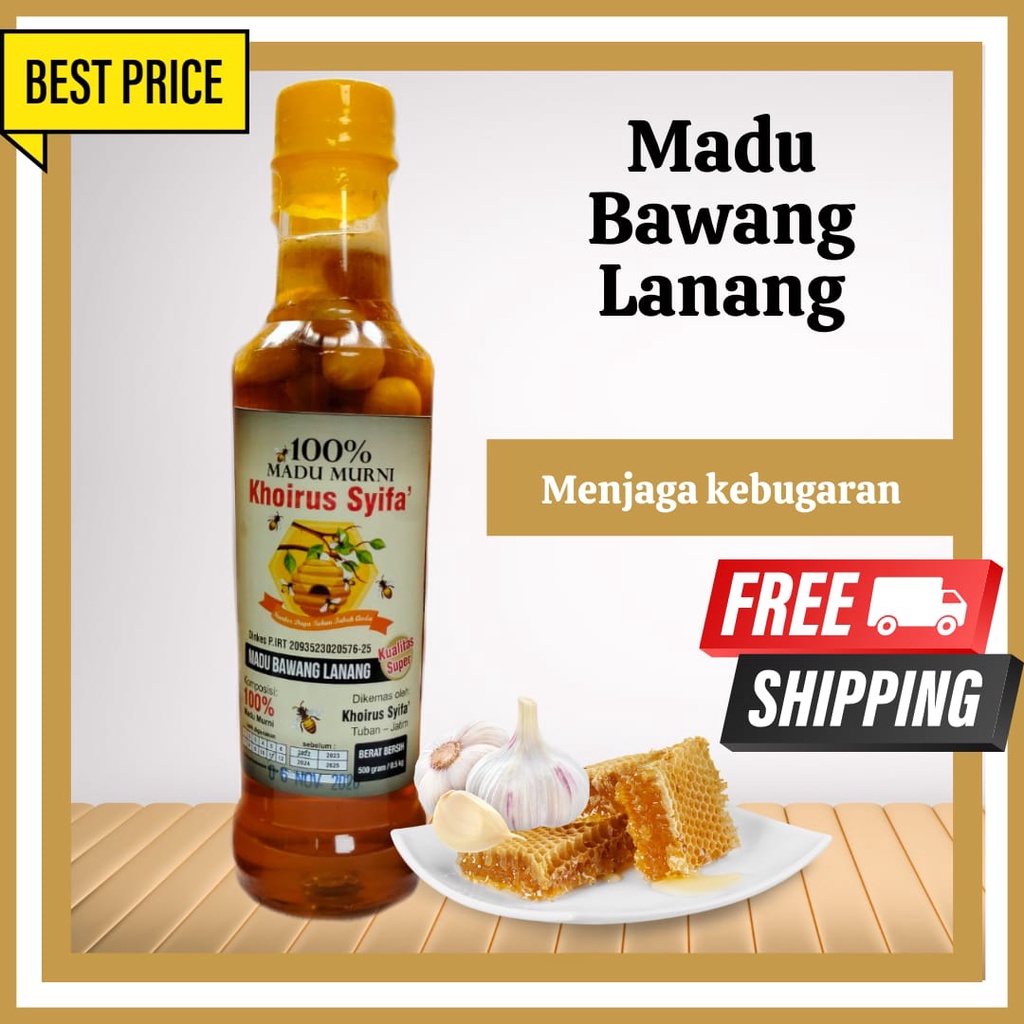 

Madu Bawang Lanang Sumber Nutrisi Madu Natural SPECIAL!!! Herbal Istana