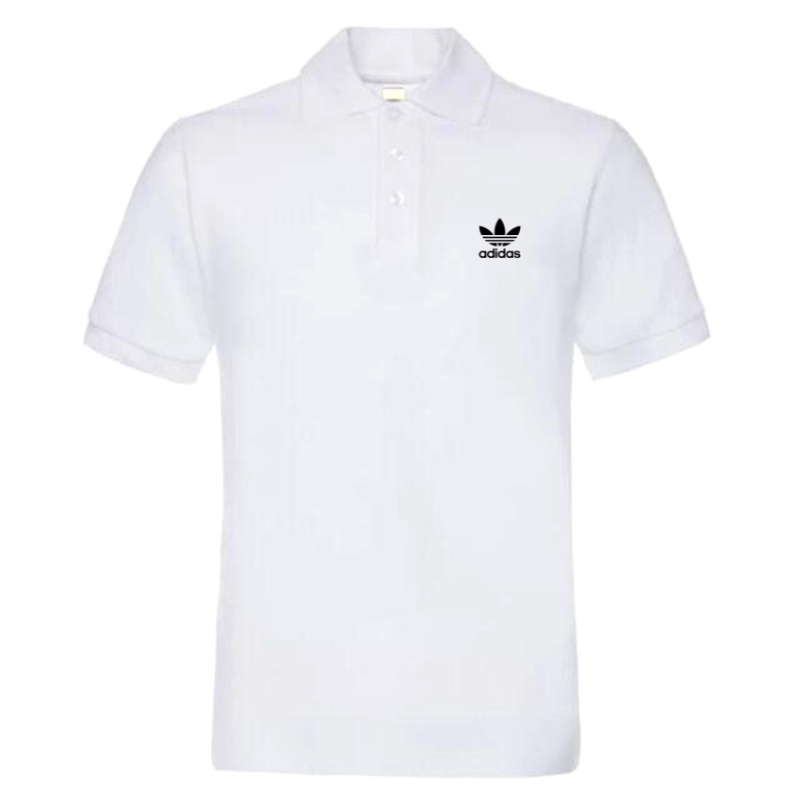 POLO SHIRT LOGO ADIDAS - KAOS ADIDAS PUTIH - KAOS POLO PUTIH LOGO ADIDAS - KAOS KERAH PRIA LOGO ADIDAS - KAOS POLO HIGHT QUALITY