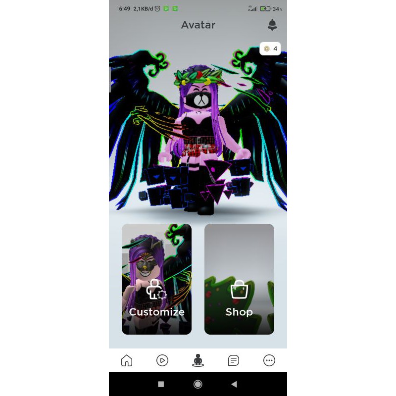 Akun Roblox Avatar Keren Terrmurah Shopee Indonesia