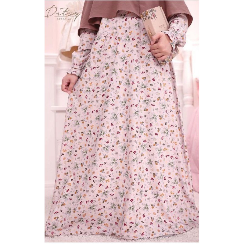 Eira beige, Pine, deepred ditsy Maret 2021