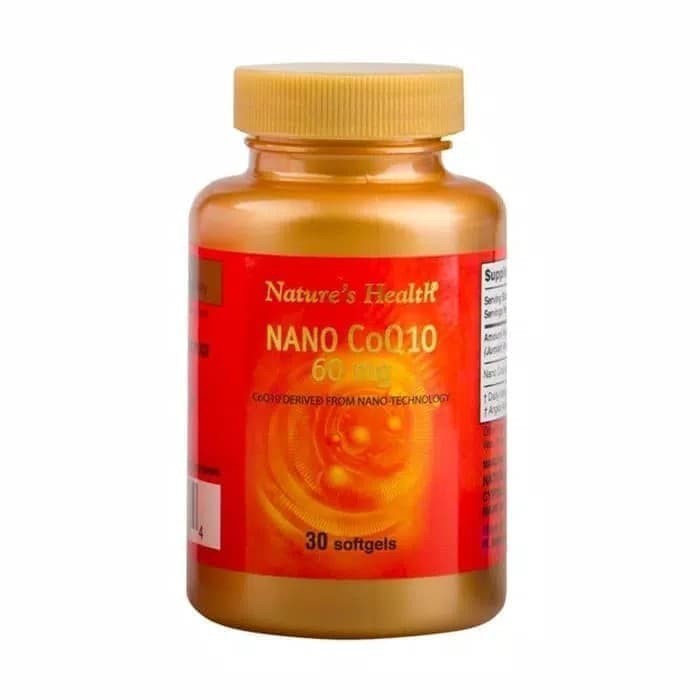 DISKON -  NATURE'S NATURES NATURE HEALTH NANO COQ10 60MG HIPERTENSI - 60 KAPSUL