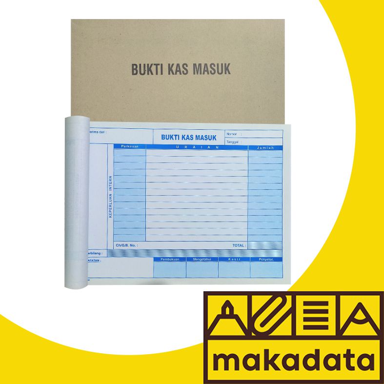 

BUKTI KAS MASUK 1/2 FOLIO 1 RANGKAP 100 LEMBAR KURNIA (1PCS) MURAH