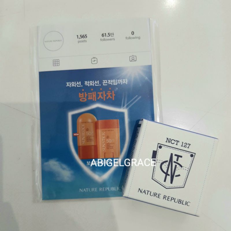 (BOOKED) FREE PHOTOCARD NATURE REPUBLIC X NCT127 TINTED LIPBALM TAEYONG