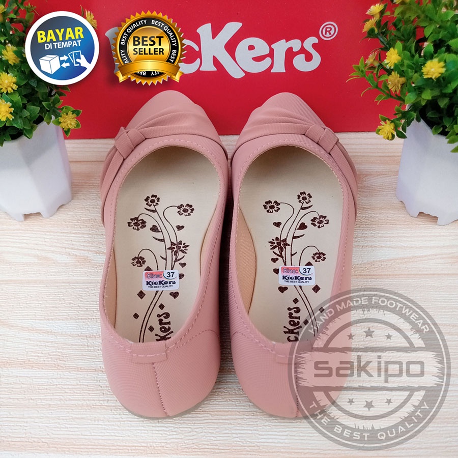 PROMO 8.8 !! SEPATU WANITA DEWASA BALET PITA SAMPING NEVADA FLATSHOES MURAH KEREN TRENDI / SAKIPO