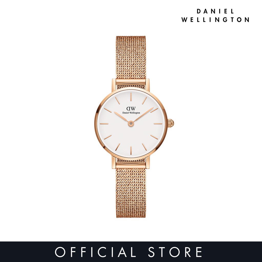 Daniel Wellington Petite 24 Pressed Melrose RG White - DW00100447