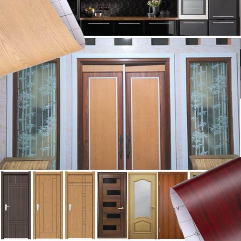 stiker pintu kamar#stiker pintu kamar mandi anti air#stiker meja#stiker dapur#wallpaper wollstiker