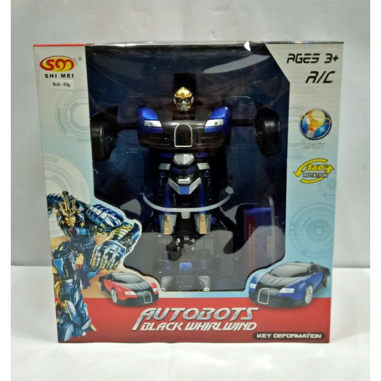 mainan remot autobots mobil jadi robot