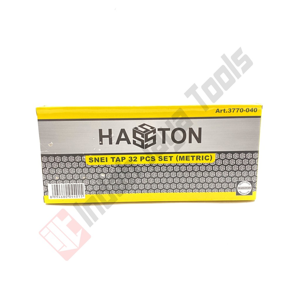 HASSTON Tap and Dies Set 32 Pcs - Alat Snai Tap Ulir Baut Senai