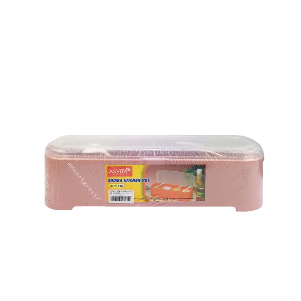 TEMPAT BUMBU ASVITA AROMA KITCHEN POT ARK610