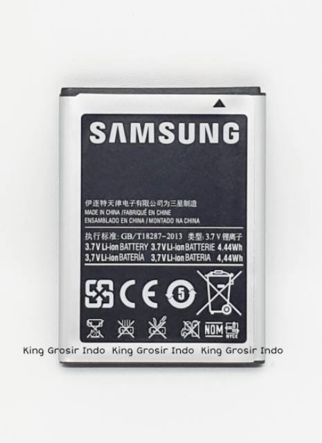 Baterai Samsung Galaxy Young S5360 S5830 S6102 Original 100% Battery Batre Young 1