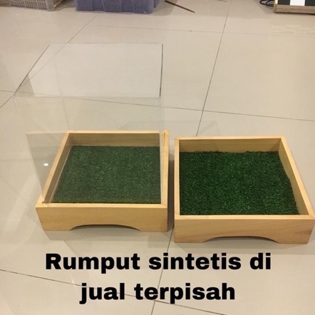 Hantaran Kayu 40x40 Plus Tutup Akrilik Box Kotak Seserahan Hantaran Kayu Sama Sisi