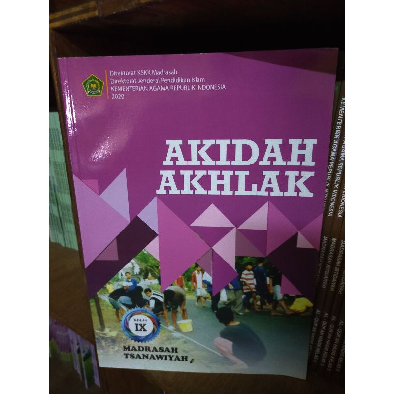 ORI buku teks siswa akidah akhlak k13 Depag kelas 9 edisi revisi 2020