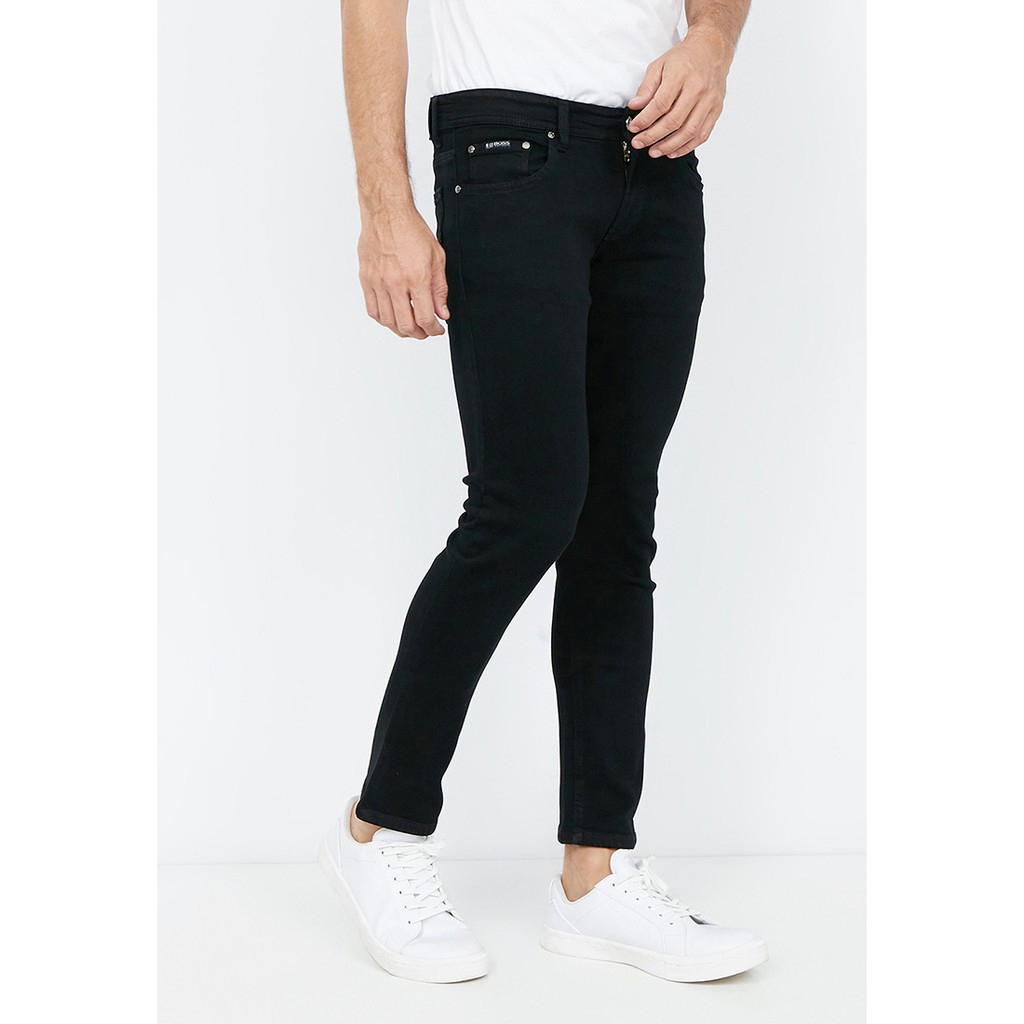 JBBoss Celana Panjang Charlie Denim Stretch Skinny Jeans (Hitam)