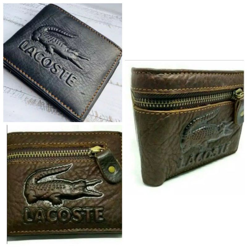 DOMPET KULIT PRIA LACOSTE ORIGINAL