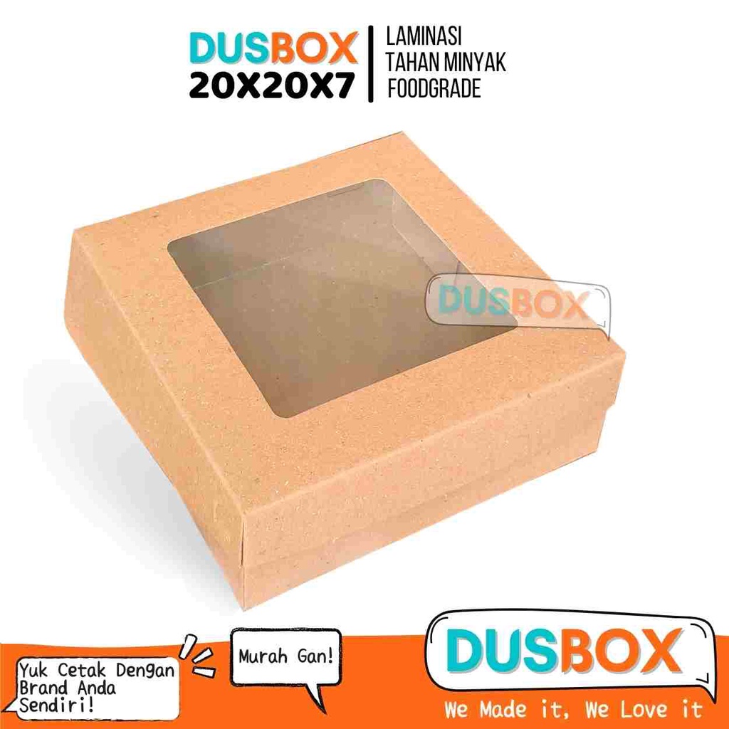 

Kemasan Box Catering 20x20x7 / Dox catering / Box Souvenir / Box Bolu / Dus Pizza / Dus Kue / Dus Box Nasi