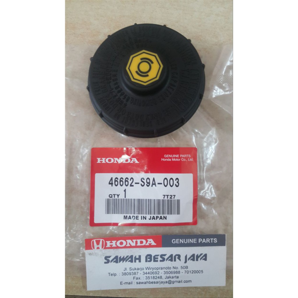 Tutup Tabung Minyak Rem Honda Brio Brv Civic Crv Hrv Mobilio Jazz Cbm Shopee Indonesia