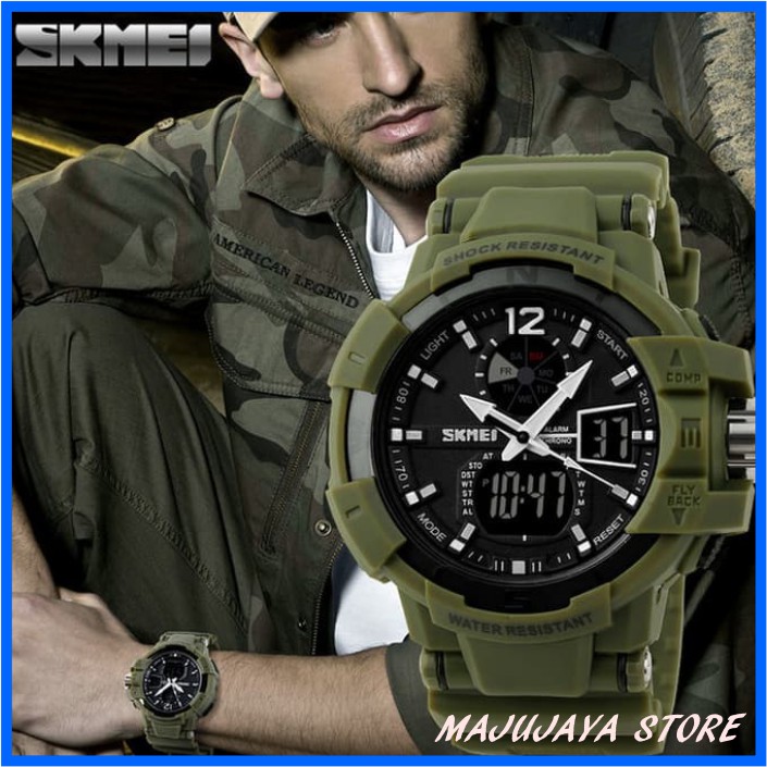 JAM TANGAN ARMY MILITER PRIA ORIGINAL SKMEI MURAH BERGARANSI