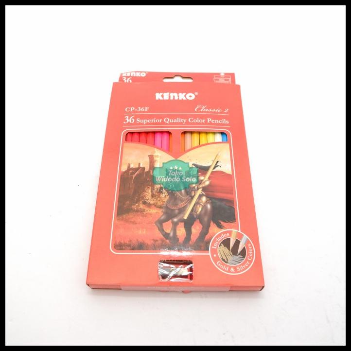 

Pensil Warna Kenko Cp-36F 36 Warna Panjang Color Pencils