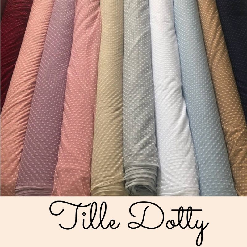 Tille Dotty Dot tulle polkadot