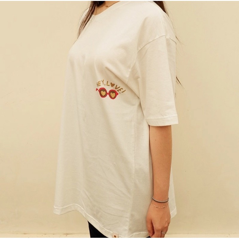 KELLYSANDCO / KELLYS AND CO - Oversize Tshirt Hey Love