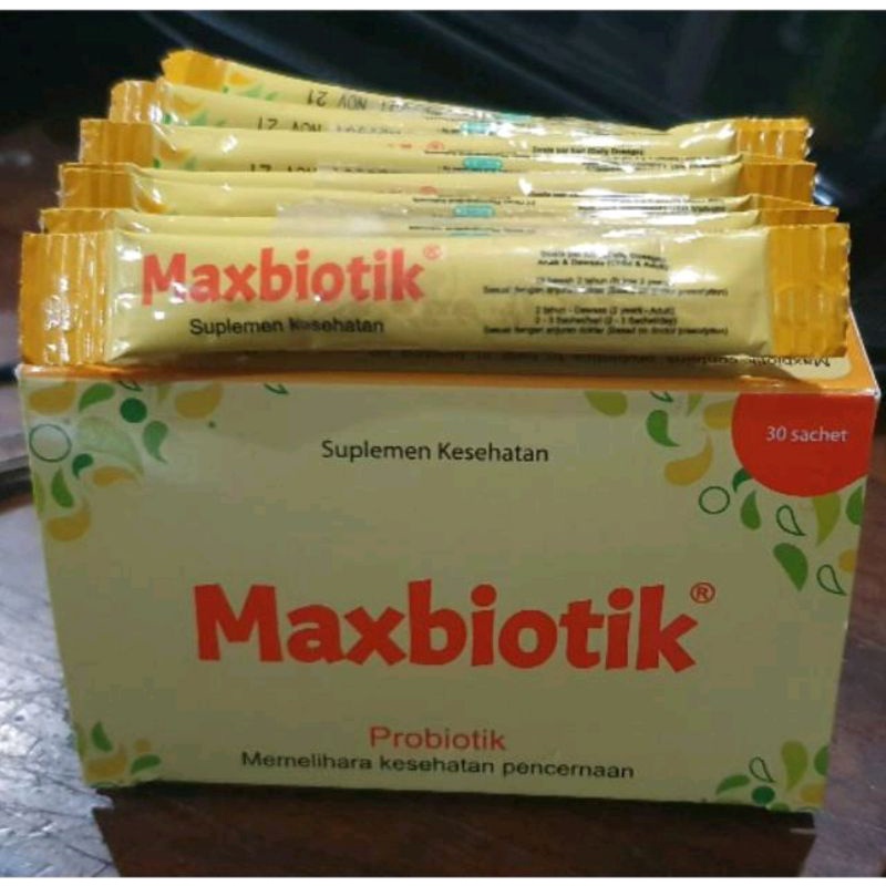 MAXBIOTIK probiotik vitamin anak 30 sachet