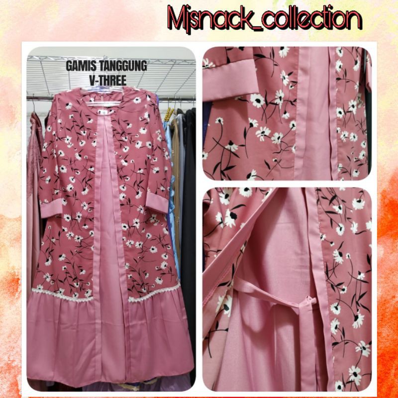 gamis tanggung V-Three