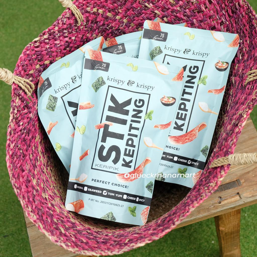 

Stik Kepiting 75gr- Original - Cheese - Tom Yum - Seaweed - Spicy