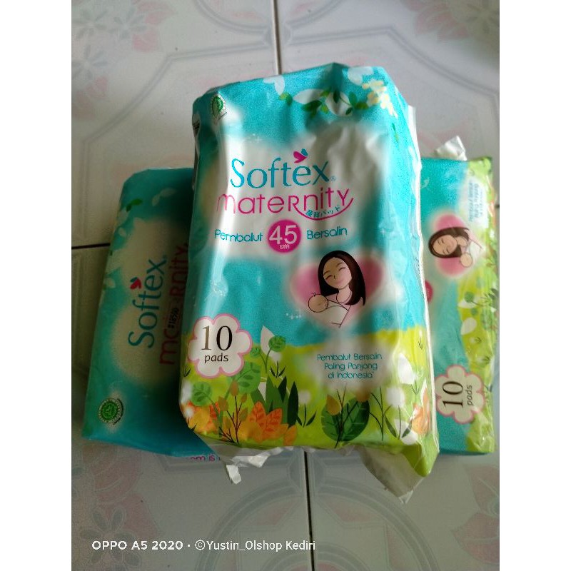 Softex maternity untuk ibu nifas pasca melahirkan/ softex maternity isi 10 pads dan 20 pads