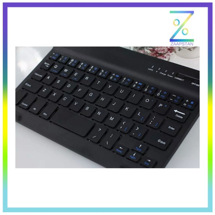 VONTAR Wireless Bluetooth Keyboard Rechargeable - KM78D - Black