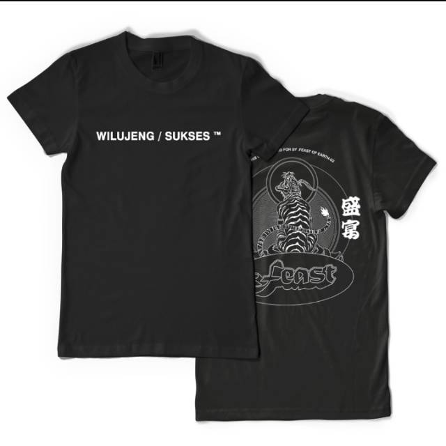 T-shirt .Feast Wilujeng/Sukses
