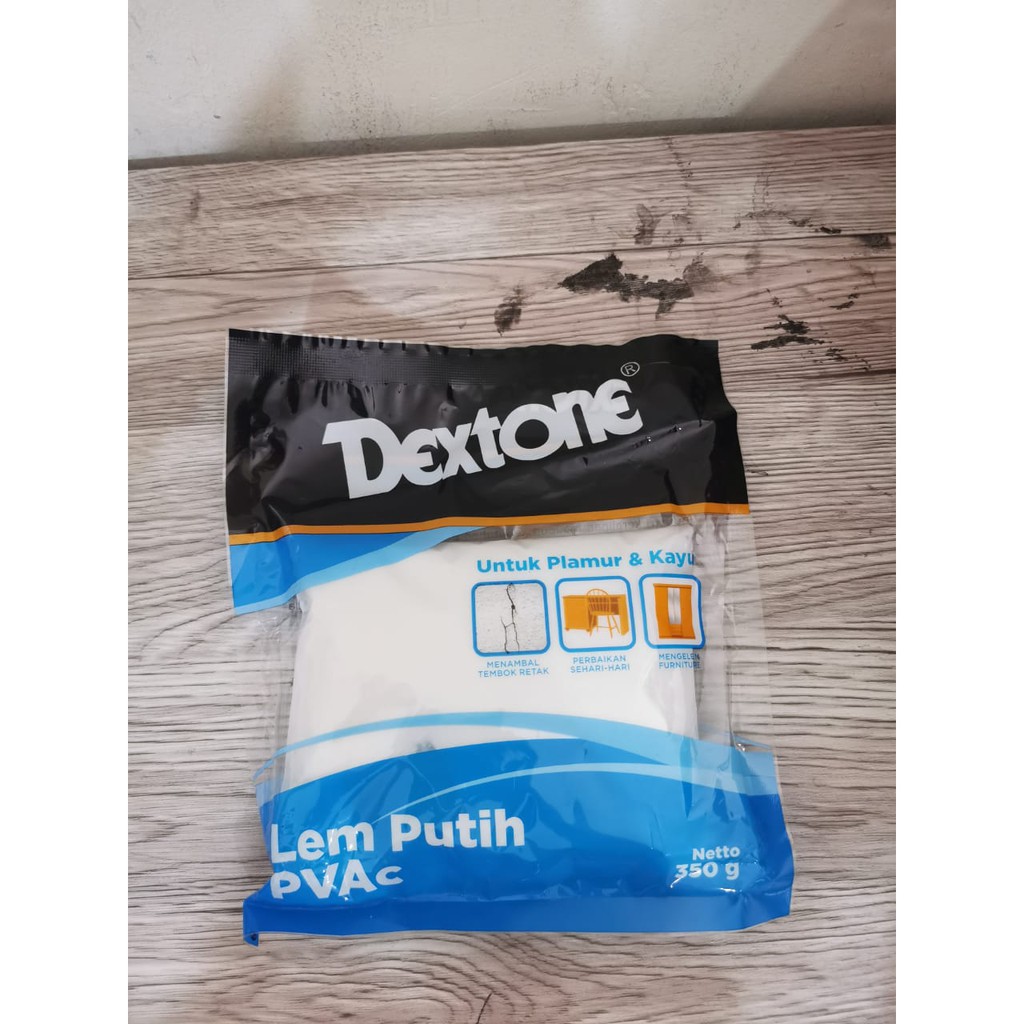 Lem Putih DEXTONE PVAc Plamu Kayu 350 Gr