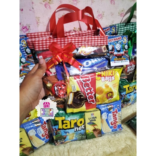 Snack Ultah Besar / Paket Snack Birthday / Hampers Snack / Bingkisan Snack Murah / Goodiebag Snack Surabaya / Paket Ulang Tahun
