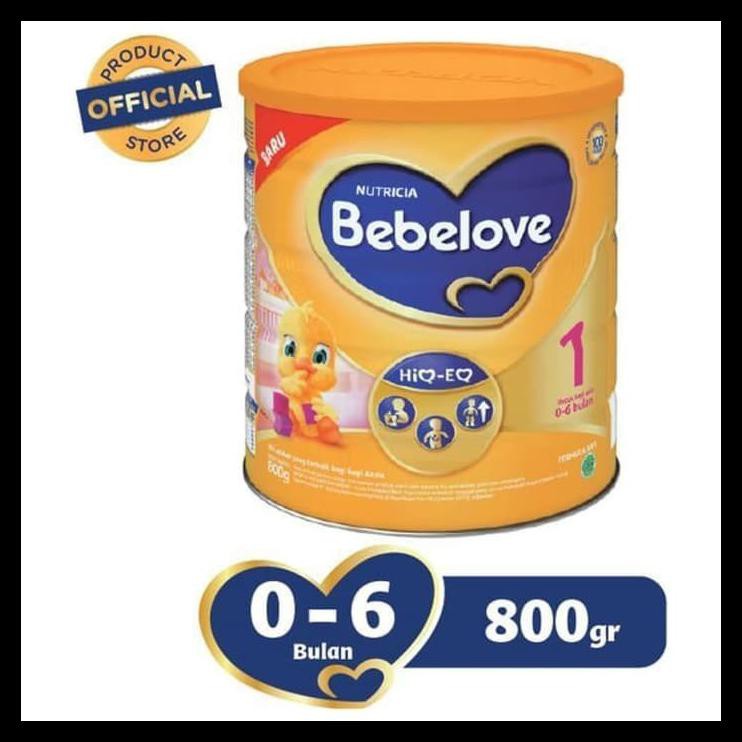 ORIGINAL BEBELOVE 1 800GR USIA 0-6 BULAN SUSU BEBELAC BARU LAHIR