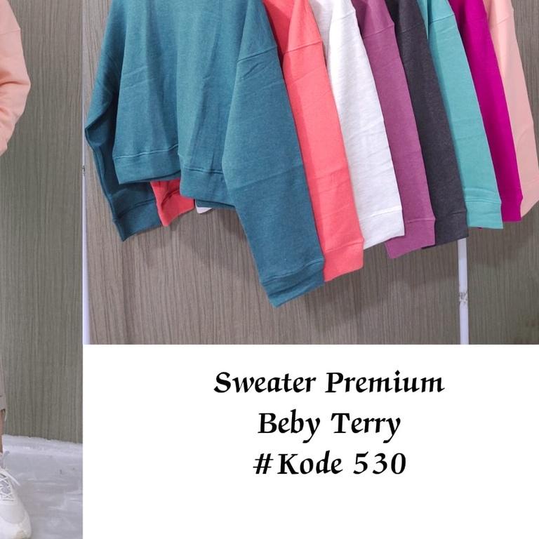 ➬ Switer Wanita Polos - Switer import - Sweater Wanita / switer crop / Sweater ❁