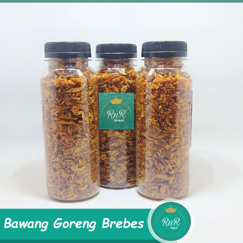 

RnR Mart - Bawang Goreng Asli Brebes Kemasan Botol 100 Gram Premium