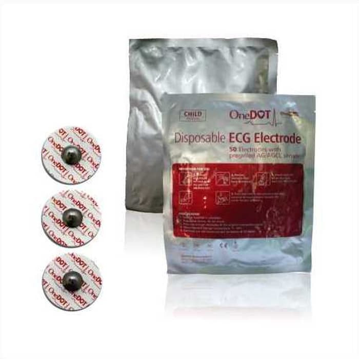 New OneDot ECG Electrode Anak pak isi 50