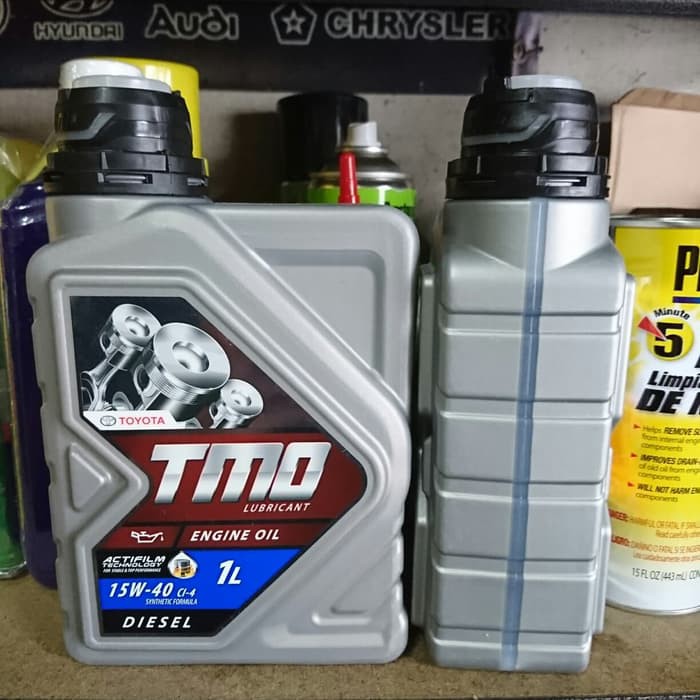 Oli TMO Diesel ORI 15w 40 isi 1L oli mobil toyota innova fortuner hilux