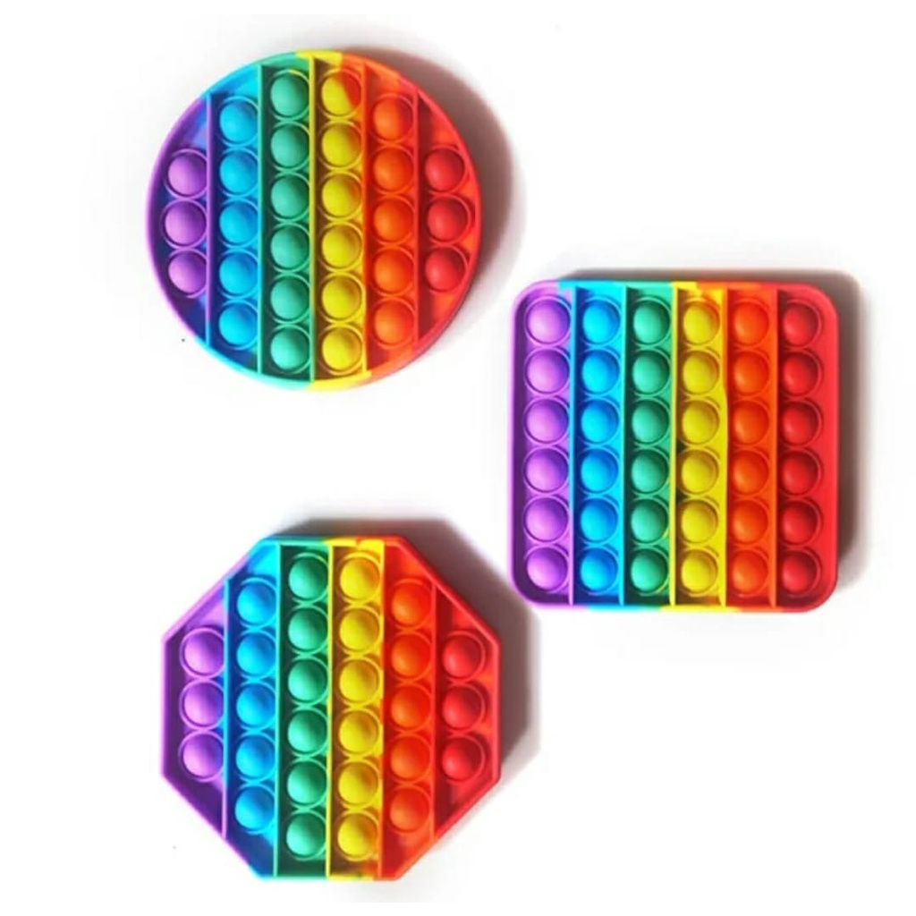 Pop It Fidget Toy Rainbow Mainan Anak Pop it Fidget Toy Murah-2