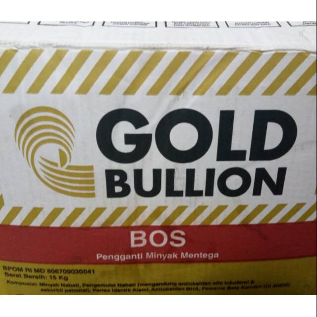 

BOS gold bullion kemasan repack plastik 500gr